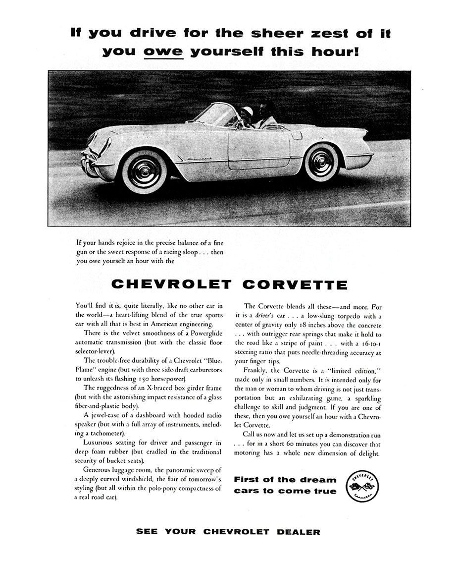 1954 Corvette 12